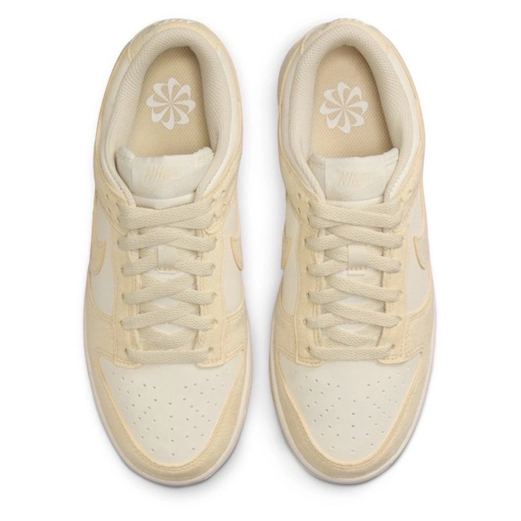 Nike DUNK LOW HJ 7673004 Sheikh Women – Soft Pearl/Beach-pale Ivory-white Size 7 - Picture 5 of 7